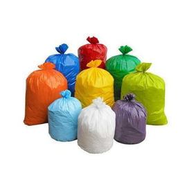 लीक सबूत कस्टम बायोडिग्रेडेबल कचरा बैग रंगीन पीएलए प्लास्टिक बिन बैग