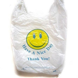 लोगो के साथ पुन: प्रयोज्य बायोडिग्रेडेबल शॉपिंग बैग / कस्टम बायोडिग्रेडेबल बैग