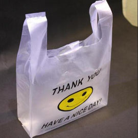 कस्टम मुद्रित बायोडिग्रेडेबल शॉपिंग बैग, पीएलए गिरावट योग्य प्लास्टिक बैग