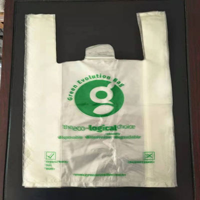बायोडिग्रेडेबल टी-शर्ट पीवीए पानी में घुलनशील प्लास्टिक बैग एमएसडीएस प्रमाणित