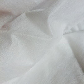 कपड़ा फीता बैकिंग के लिए 100% पीवीए जल घुलनशील गैर बुना कपड़ा 40gsm