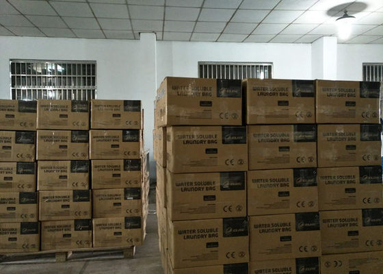 पानी में घुलनशील कपड़े धोने के बैग - 25pcs/roll, 8 rolls/case