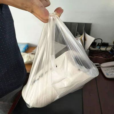 बायोडिग्रेडेबल पीवीए जल घुलनशील बैग 35 माइक्रोन 60 माइक्रोन एमएसडीएस एसजीएस प्रमाणित